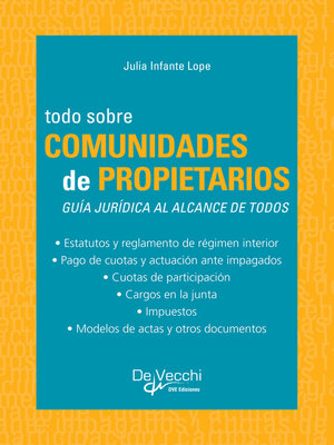 Todo sobre comunidades de propietarios. Guía jurídica al alcance de todos - Audiobook